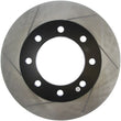 Load image into Gallery viewer, StopTech Power Slot 12-15 Ford F-250/F-350 Front Right Slotted Rotor - Main Product View