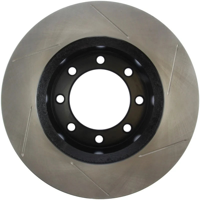 StopTech Power Slot 12-15 Ford F-250/F-350 Front Right Slotted Rotor - Side View