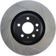Load image into Gallery viewer, StopTech Power Slot 12 Audi A6 Quattro/11-12 A7 Quattro / 7/11-13 S4 Front Left Slotted Rotor