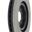Load image into Gallery viewer, StopTech Power Slot 3/99-06 Audi TT/00-06 TT Quattro / 03-05 VW Golf GTi Right Front Slotted Rotor - Side View