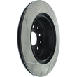 Load image into Gallery viewer, StopTech Power Slot 5/93-98 Supra Turbo Rear Left SportStop Slotted Rotor - Main Product View