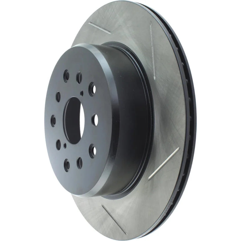 StopTech Power Slot 5/93-98 Supra Turbo Rear Left SportStop Slotted Rotor - Back View