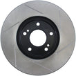Load image into Gallery viewer, StopTech Power Slot 7/90-96 300ZX Slotted Front Right Rotor - Side View
