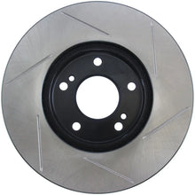 Load image into Gallery viewer, StopTech Power Slot 7/90-96 300ZX Slotted Front Right Rotor - Side View