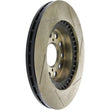 Load image into Gallery viewer, StopTech Power Slot 92-95 Toyota MR2 Turbo Rear Right SportStop Slotted Rotor - Main Product View