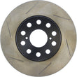 Load image into Gallery viewer, StopTech Power Slot 92-95 Toyota MR2 Turbo Rear Right SportStop Slotted Rotor - Additional View 6