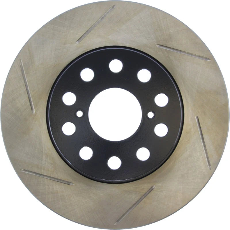 StopTech Power Slot 92-95 Toyota MR2 Turbo Rear Right SportStop Slotted Rotor - Additional View 6