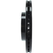 Load image into Gallery viewer, StopTech Power Slot 92-98 Lexus SC 300 Left Front Slotted Rotor - Back View