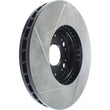 Load image into Gallery viewer, StopTech Power Slot 93-05 Lexus GS Series / 00-05 IS300 / 93-94 LS Series Front Left Slotted Rotor - Side View