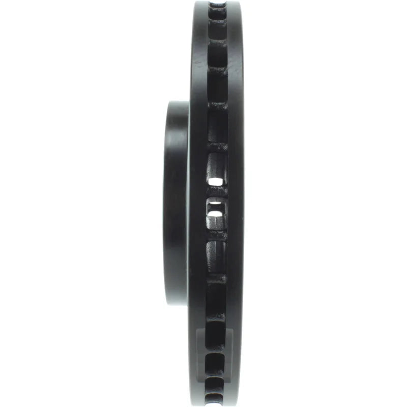 StopTech Power Slot 93-05 Lexus GS Series / 00-05 IS300 / 93-94 LS Series Front Left Slotted Rotor - Back View