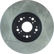 Load image into Gallery viewer, StopTech Power Slot 93-05 Lexus GS Series / 00-05 IS300 / 93-94 LS Series Front Left Slotted Rotor - Additional View 6