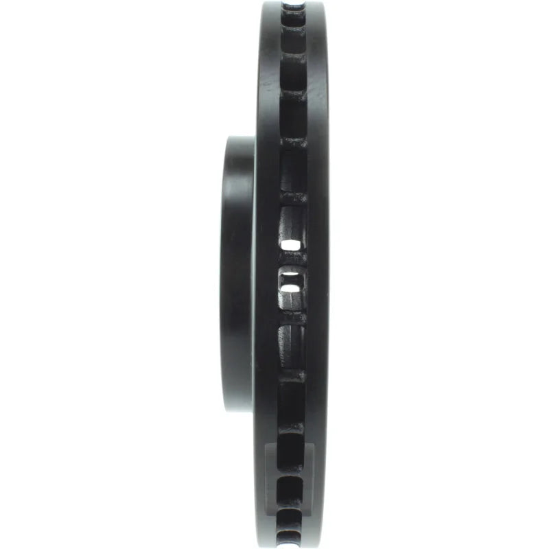 StopTech Power Slot 93-05 Lexus GS Series / 00-05 IS300 / 93-94 LS Series Front Right Slotted Rotor - Back View