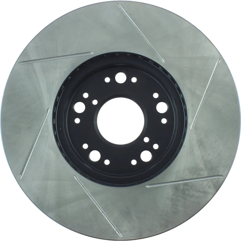StopTech Power Slot 93-05 Lexus GS Series / 00-05 IS300 / 93-94 LS Series Front Right Slotted Rotor - Additional View 5