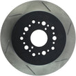 Load image into Gallery viewer, StopTech Power Slot 93-94 Lexus LS Series / 95-00 LS400 / 92-00 SC 400 Rear Left Slotted Rotor - Main Product View