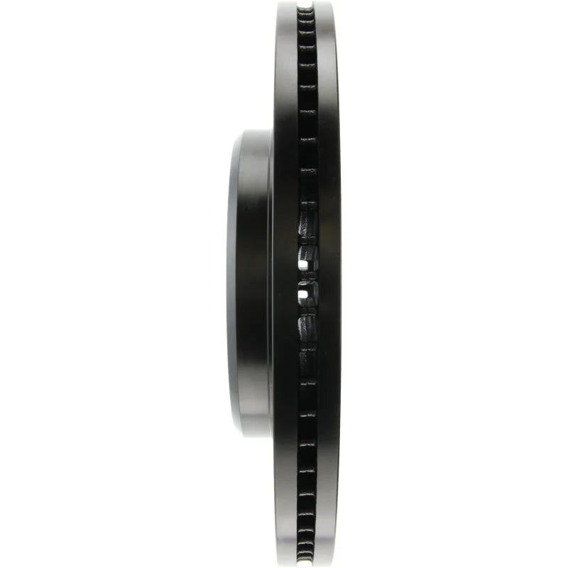 StopTech Power Slot 95-00 Lexus LS400/LS430/LS460/LS600h L Slotted Left Front Rotor - Back View