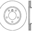 Load image into Gallery viewer, StopTech Power Slot 96-02 BMW Z3 / 03-01/06 Z4 (E86) / 3 Series Front Right Cryo Slotted Rotor - Side View