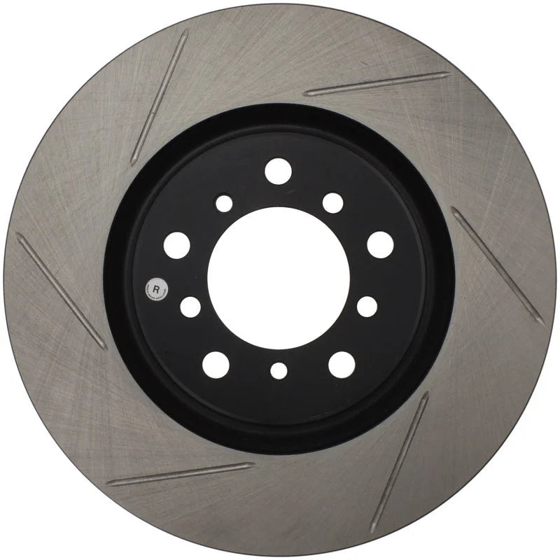 StopTech Power Slot BMW (E46) Front Right Slotted Rotor - Main Product View