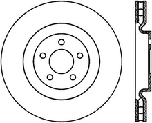 Load image into Gallery viewer, StopTech Power Slot Cryo Front Right Slotted Rotor fits 2007-2014 Ford Mustang Shelby - Main Product View