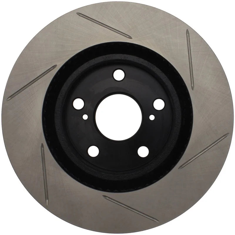 StopTech Power Slot Lexus / Pontiac / Toyota Slotted Right Front Ro - Side View