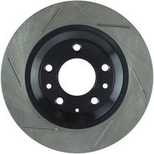 Load image into Gallery viewer, StopTech Power Slot Mazda Mazda6 Slotted Left Rear Rotor - Side View