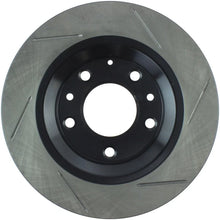 Load image into Gallery viewer, StopTech Power Slot Mazda Mazda6 Slotted Right Rear Rotor - Side View