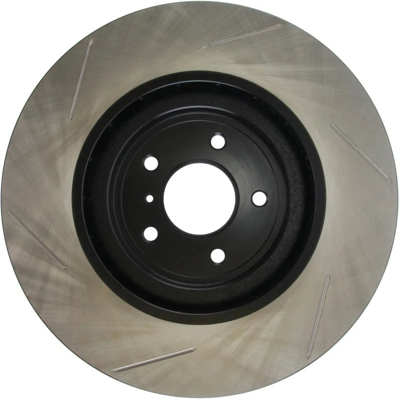 StopTech Power Slot Nissan 370z / Infiniti G37 SportStop Slotted Front Left Rotor - Additional View 5