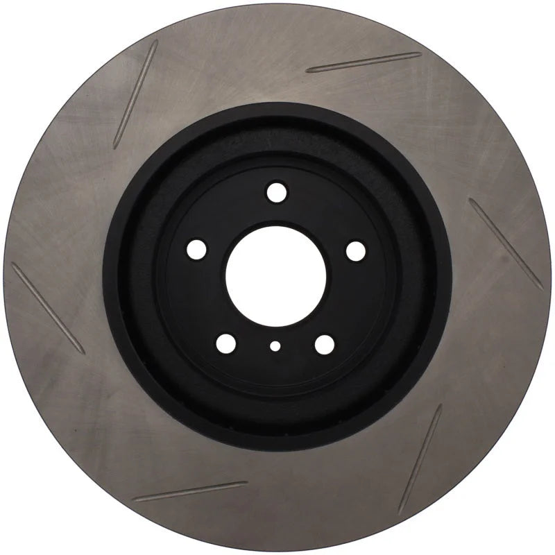 StopTech Power Slot Nissan 370z / Infiniti G37 SportStop Slotted Front Left Rotor - Additional View 6