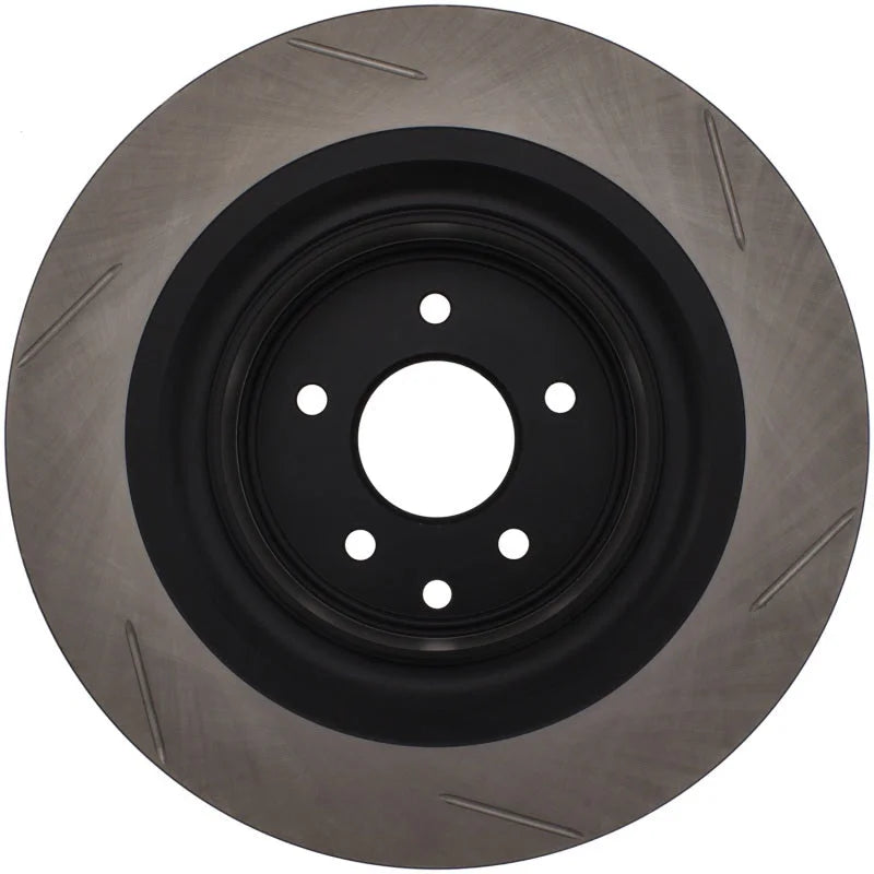 StopTech Power Slot Nissan 370z / Infiniti G37 SportStop Slotted Rear Right Rotor - Additional View 5