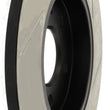 Load image into Gallery viewer, StopTech Power Slot 1/05-09 Audi A4/A4 Quattro Right Rear Slotted Rotor - Installation View