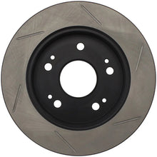 Load image into Gallery viewer, StopTech Power Slot Slotted 06-08 Honda Civic Si Rear Right Rotor - Side View