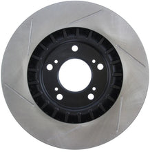 Load image into Gallery viewer, StopTech Power Slot SportStop 00-06 Honda S2000 Slotted Front Left Rotor - Side View