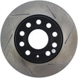 Load image into Gallery viewer, StopTech Power Slot Volkswagen GTI Rear Left Slotted Rotor - Main Product View