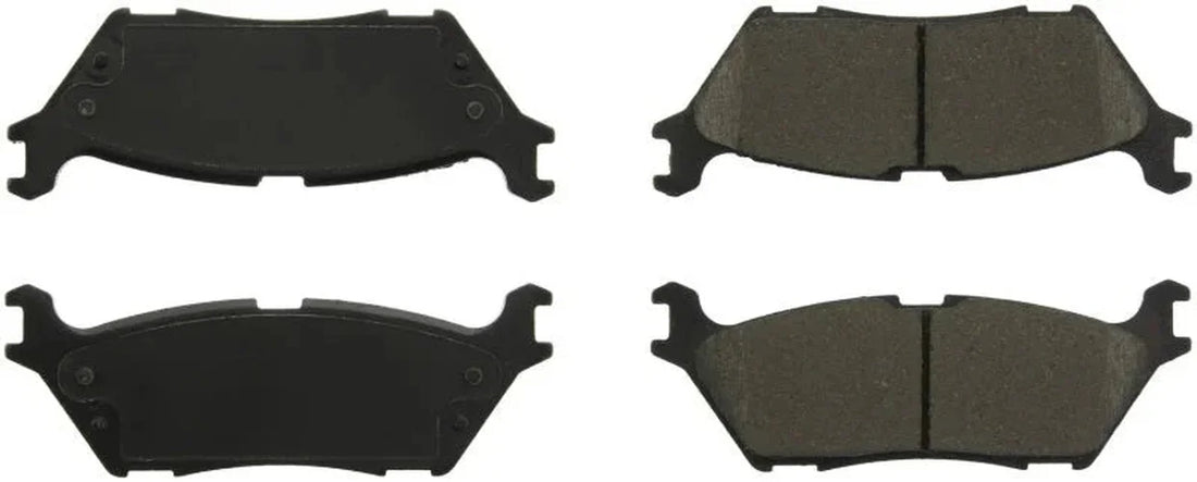 StopTech 15-20 Ford F-150 Rear Street Brake Pads w/Shims - Back View