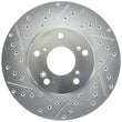 Load image into Gallery viewer, StopTech Select Sport 06-08 Honda Civic GX / 98-02 Accord V7 Slotted and Drilled Right Front Rotor - Main Product View