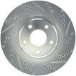 Load image into Gallery viewer, StopTech Select Sport Select Sport Nissan Slotted and Drilled Left Front Rotor - Main Product View
