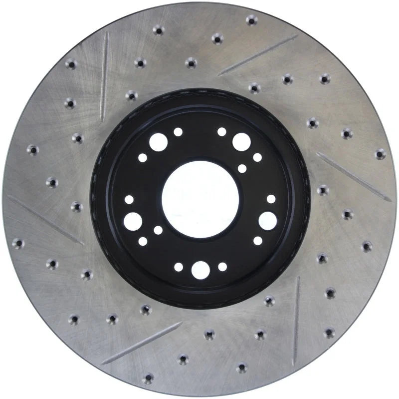 StopTech Slotted & Drilled Front Left Rotor fits 1993-2005 Lexus GS300 / 1998-2000 Lexus GS400 / 2001-2005 Lexus GS430 / 2...