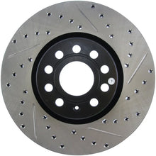 Load image into Gallery viewer, StopTech Slotted &amp; Drilled Sport Brake Rotor - Main Product View