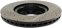 Load image into Gallery viewer, StopTech Slotted &amp; Drilled Sport Brake Rotor - Side View