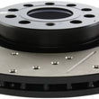Load image into Gallery viewer, StopTech Slotted &amp; Drilled Sport Brake Rotor - Side View