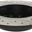 Load image into Gallery viewer, StopTech Slotted &amp; Drilled Sport Brake Rotor - Side View