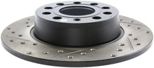 Load image into Gallery viewer, StopTech Slotted &amp; Drilled Sport Brake Rotor - Installation View