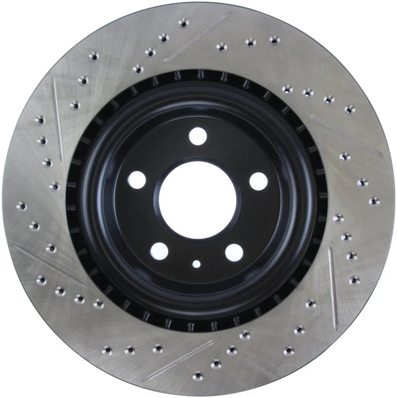 StopTech Slotted & Drilled Sport Brake Rotor - Additional View 6