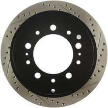 Load image into Gallery viewer, StopTech Slotted &amp; Drilled Sport Brake Rotor - Main Product View