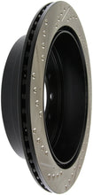 Load image into Gallery viewer, StopTech Slotted &amp; Drilled Sport Brake Rotor - Side View