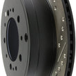 Load image into Gallery viewer, StopTech Slotted &amp; Drilled Sport Brake Rotor - Installation View