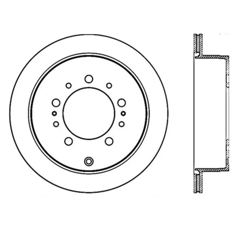 StopTech Slotted & Drilled Sport Brake Rotor - Additional View 6
