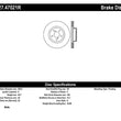 Load image into Gallery viewer, StopTech Slotted &amp; Drilled Sport Brake Rotor - Side View