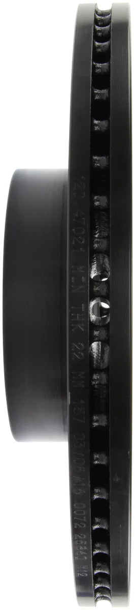 StopTech Slotted & Drilled Sport Brake Rotor - Back View