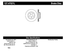 Load image into Gallery viewer, StopTech Slotted &amp; Drilled Sport Brake Rotor - Side View