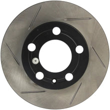 Load image into Gallery viewer, StopTech Slotted &amp; Drilled Sport Brake Rotor - Installation View